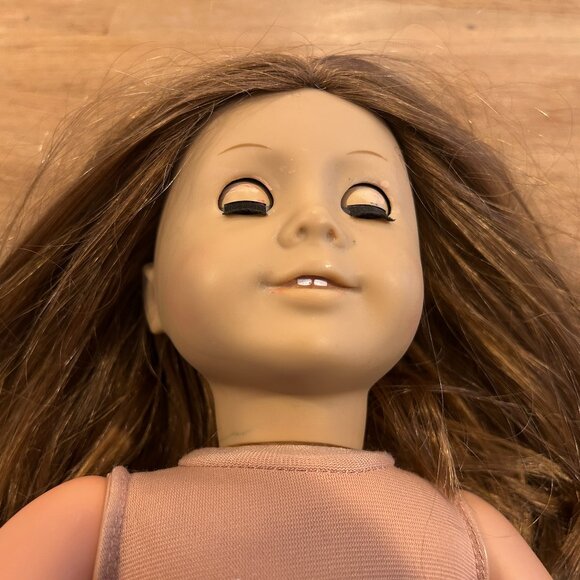 PLEASANT COMPANY American Girl 18" Doll with Homemade Dress - Picture 9 of 11